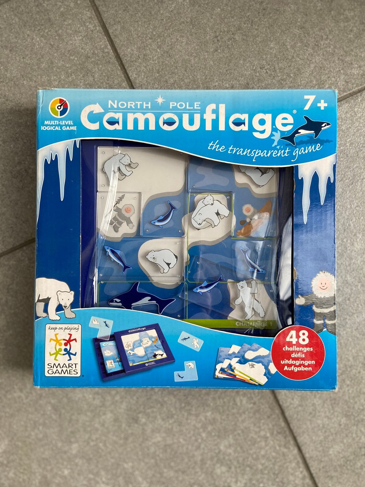 North Pole Camouflage - Smart Games, Hobby en Vrije tijd, Een of twee spelers, Ophalen, Gebruikt