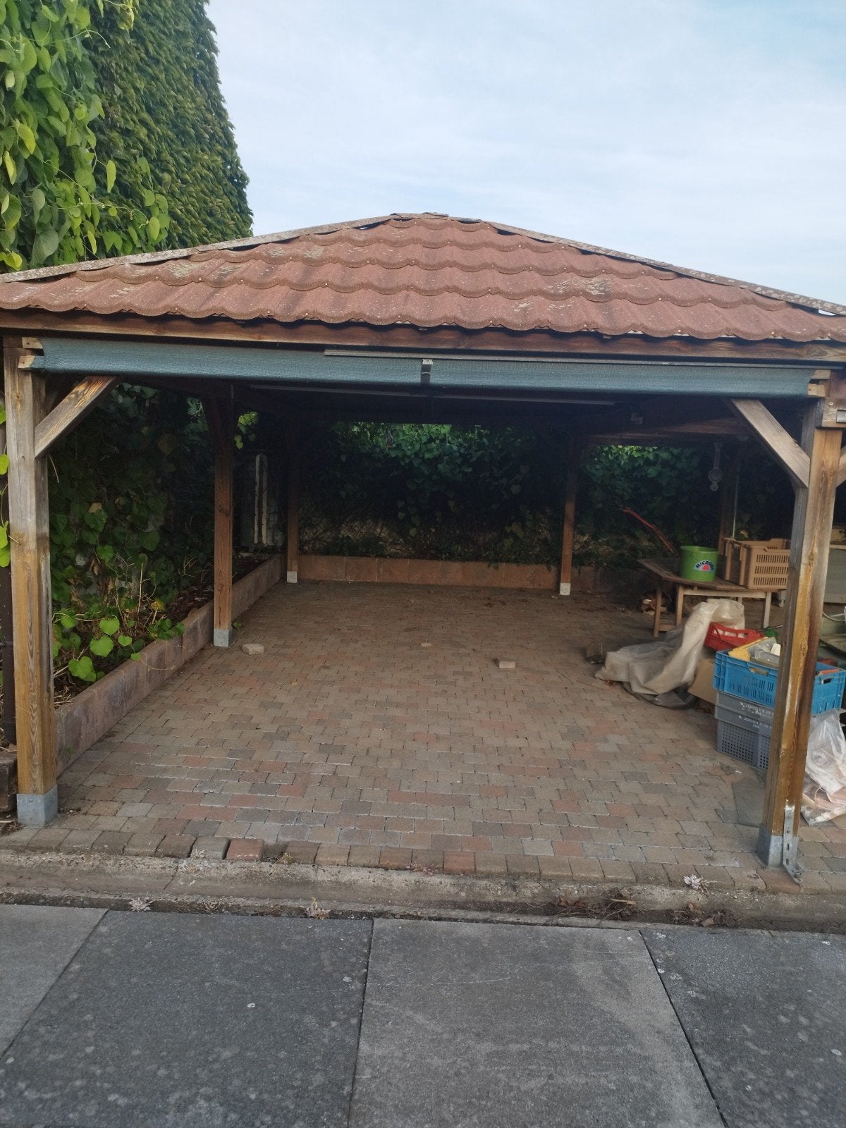 carport 6x3 meter, Enlèvement, Carport