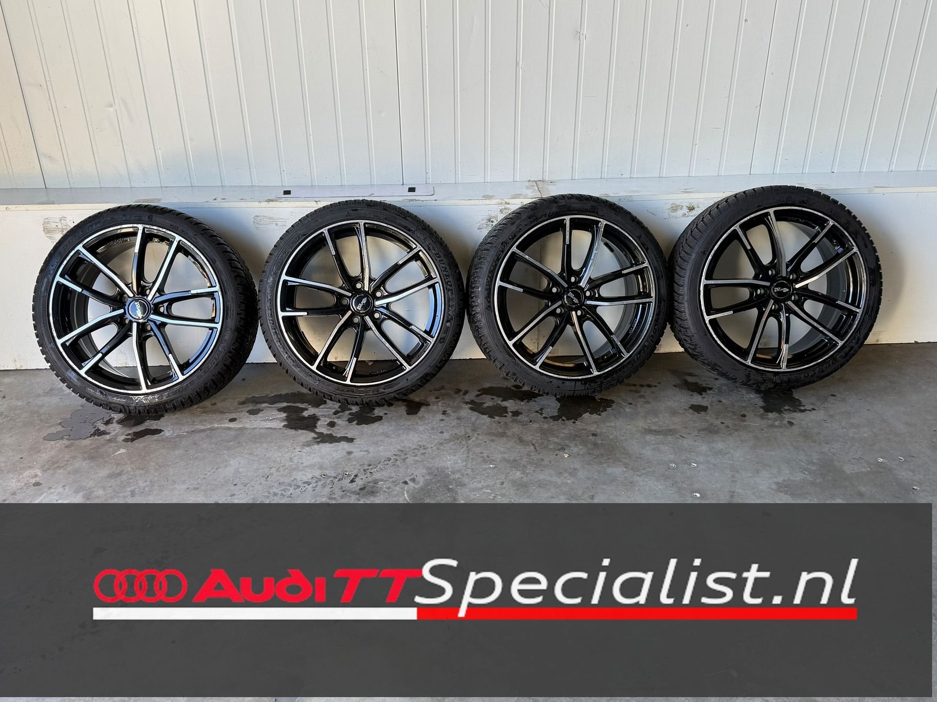 Winterbanden set 18 inch op velgen Audi TT MK2 en MK3 5x112, Auto-onderdelen, Ophalen, 18 inch, Gebruikt, -
