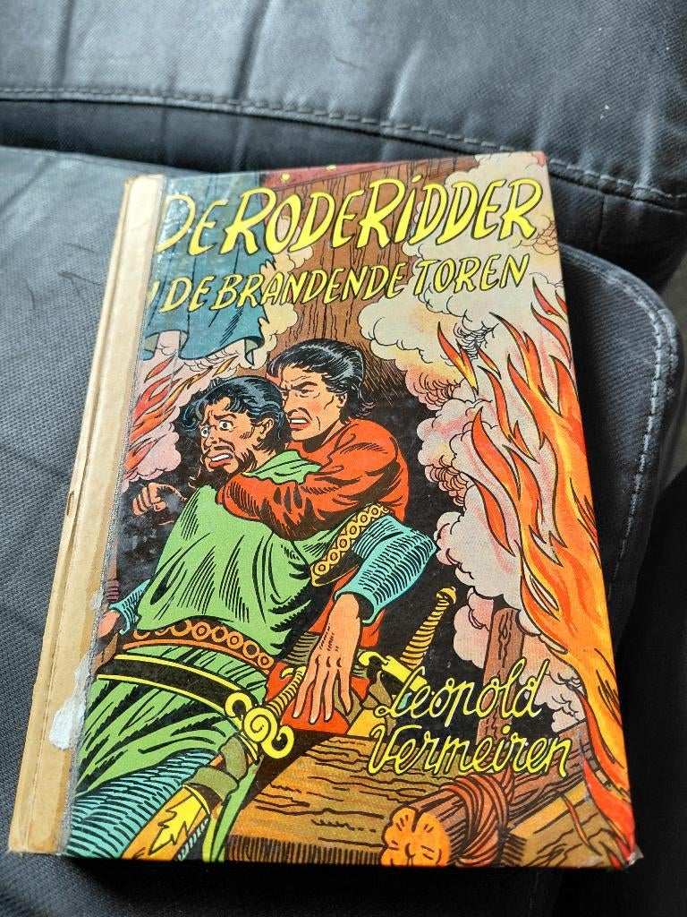 De Rode Ridder: In de brandende toren, Leopold Vermeiren., Fictie, Ophalen, Gelezen