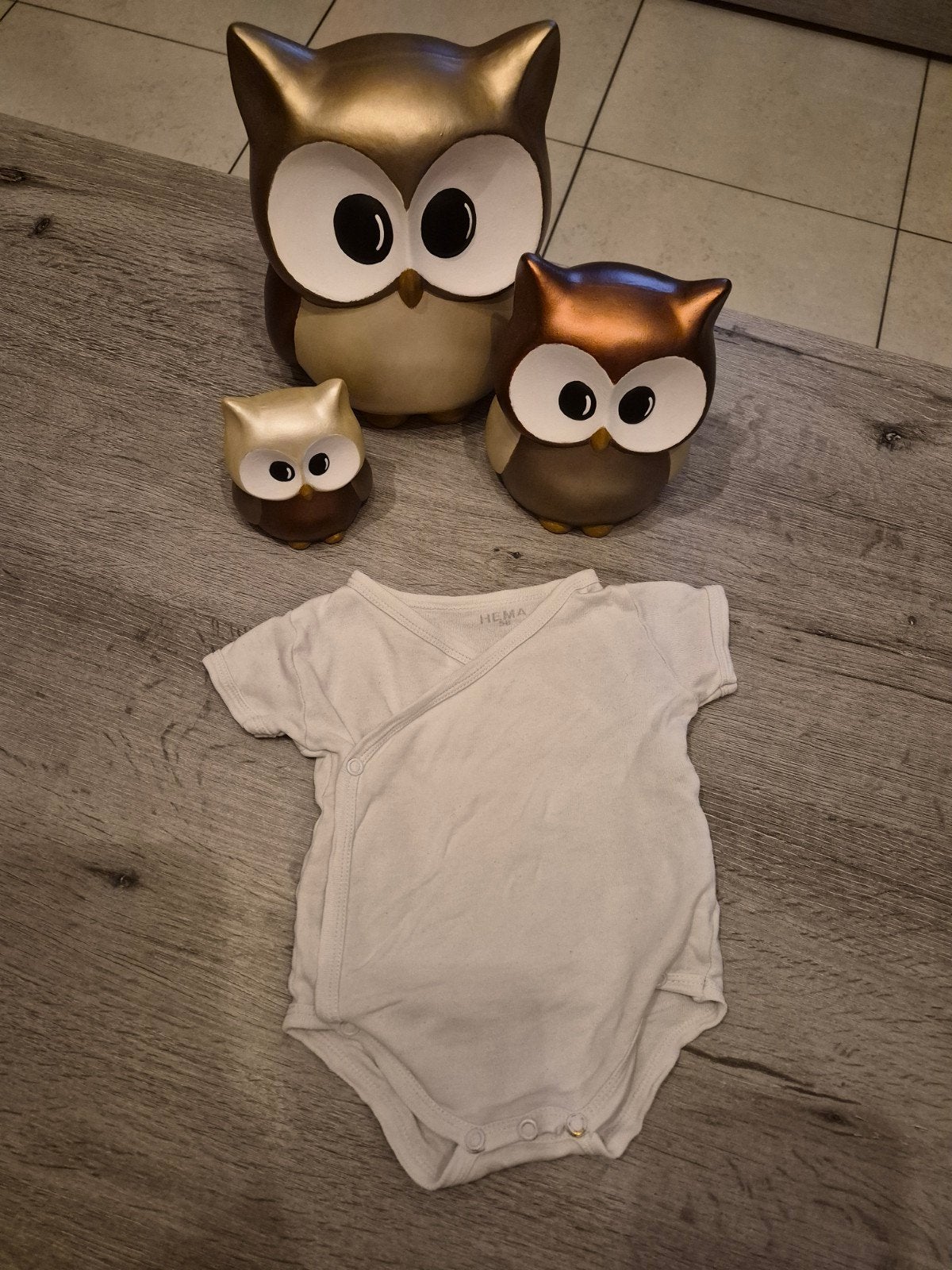 witte body/romper met overslag Hema maat 56, Enfants & Bébés, Vêtements de bébé | Taille 56, Enlèvement ou Envoi