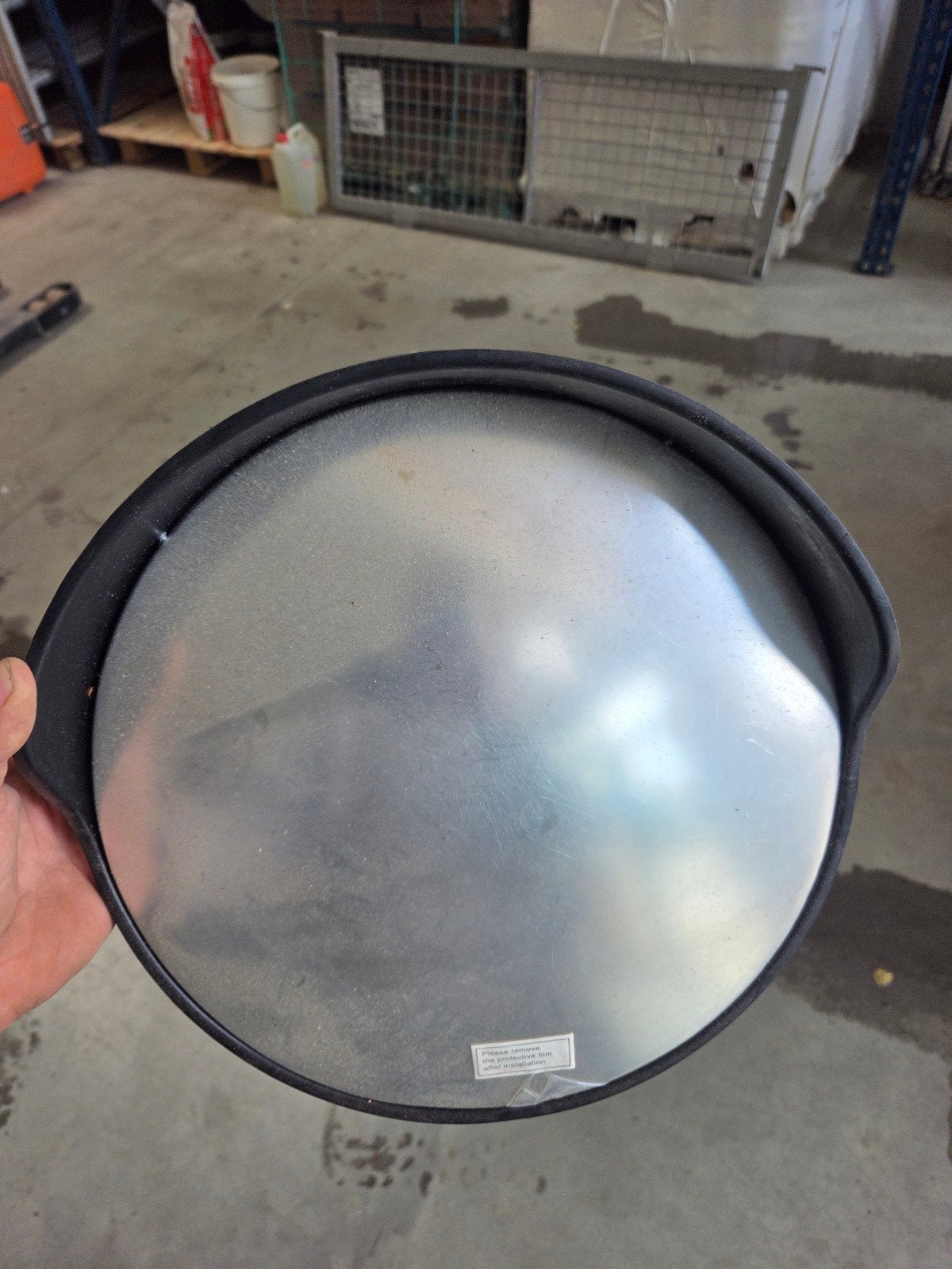 bolle spiegel voor buiten, Neuf, Moins de 100 cm, Rond, Enlèvement