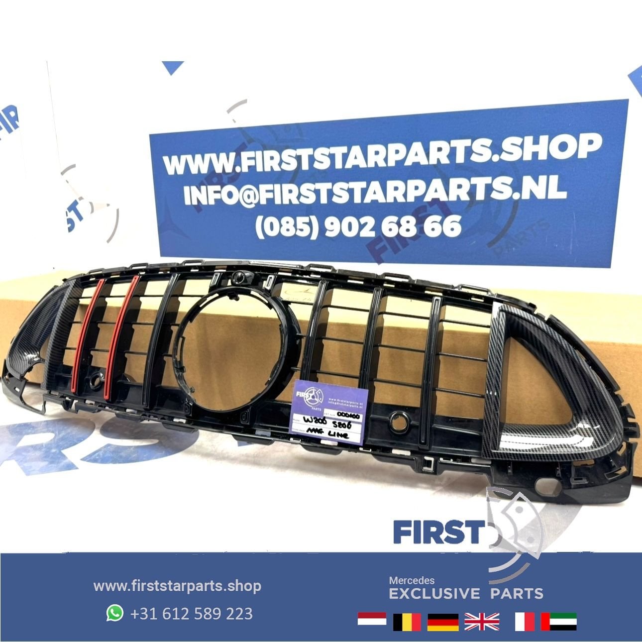 W206 S206 C206 BRABUS C KLASSE AMG GT PANAMERICANA GRIL 2021, Gebruikt, -, Ophalen of Verzenden, -