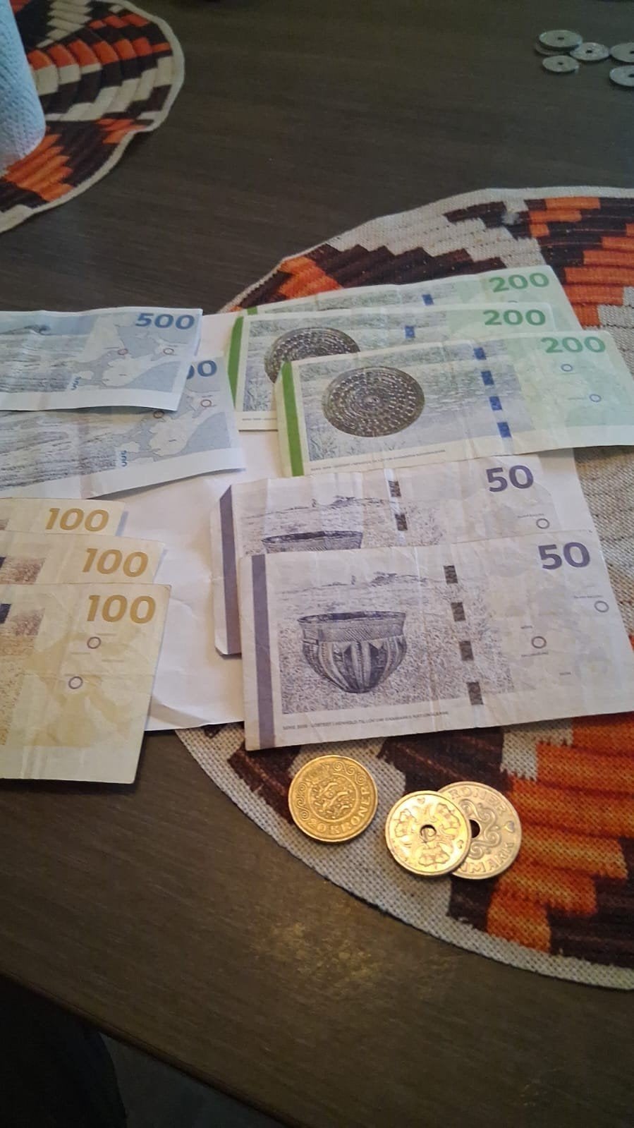 Une valeur de 2500 couronnes danoises est courante, Enlèvement ou Envoi