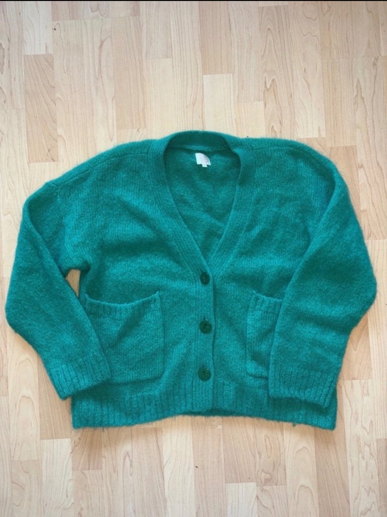 Cardigan vert - des petits hauts, Des petits hauts, Verzenden, Zo goed als nieuw, Maat 34 (XS) of kleiner