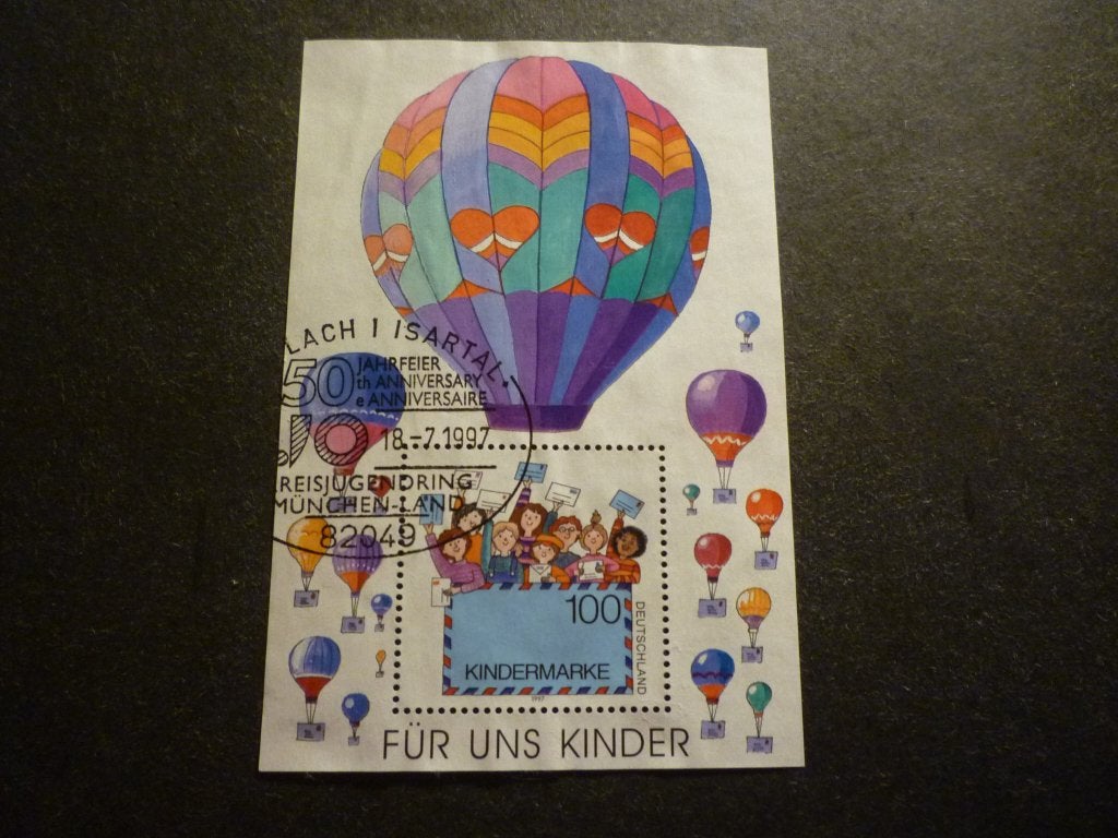 Duitsland/Allemagne 1997 Mi BL 40(o) Gestempeld/Oblitéré, Envoi, 1990 à nos jours, Affranchi