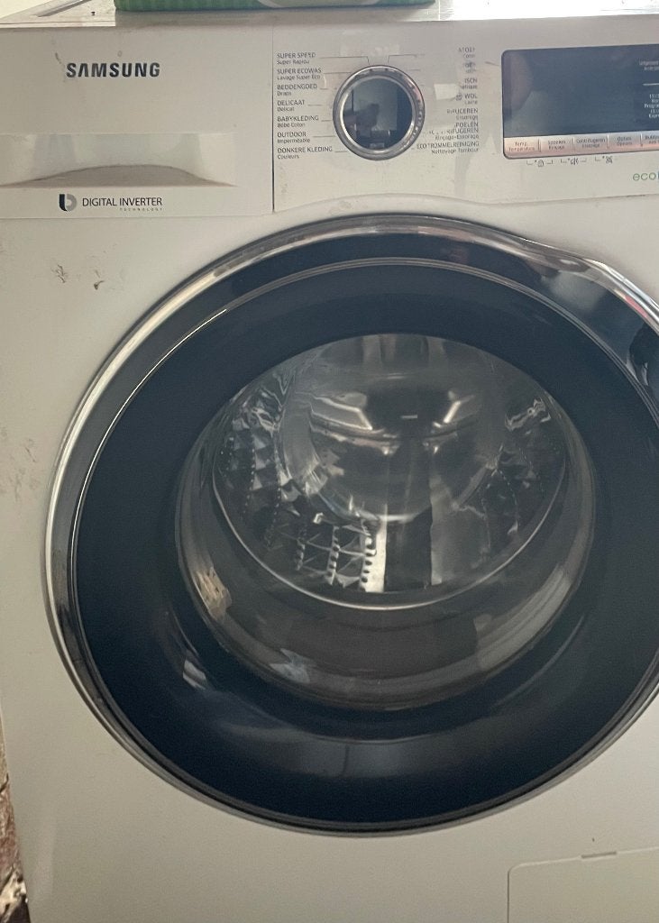 Samsung EcoBubble wasmachine 8kg/1400 toeren, 1200 à 1600 tours, Enlèvement, Utilisé, 95 cm ou plus