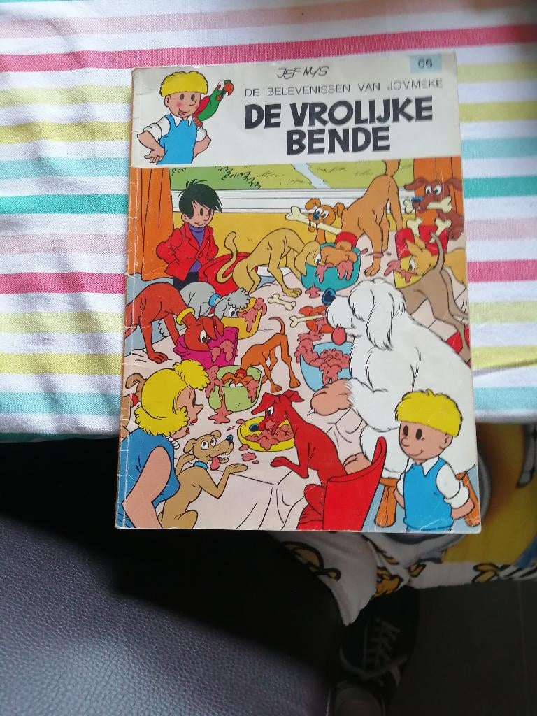 Jommeke oranje/bruine cover strips, Boeken, Meerdere stripboeken, Ophalen of Verzenden, Gelezen, Jef Nys.