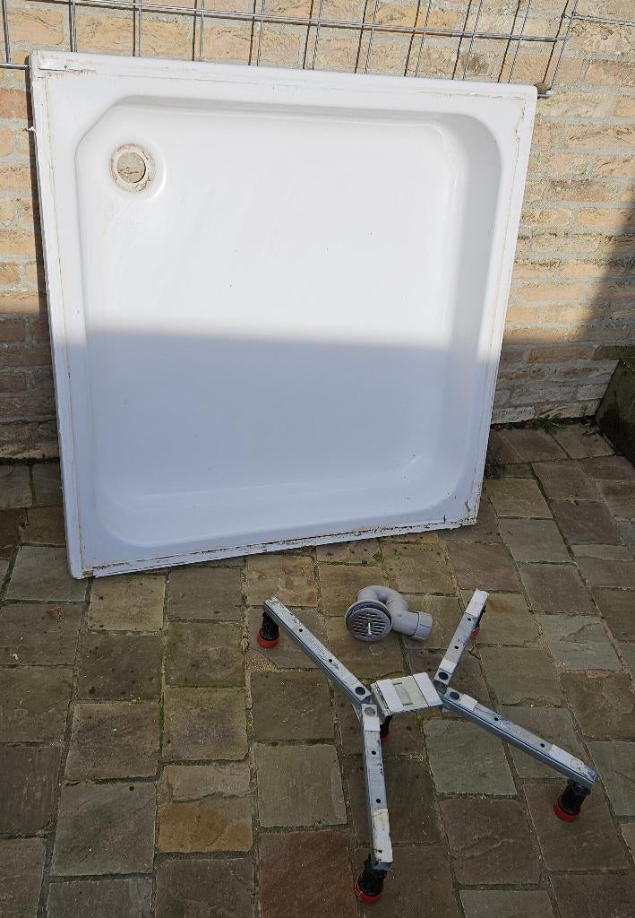 Douchebak 90/90, Doe-het-zelf en Bouw, Ophalen, Gebruikt, Douche