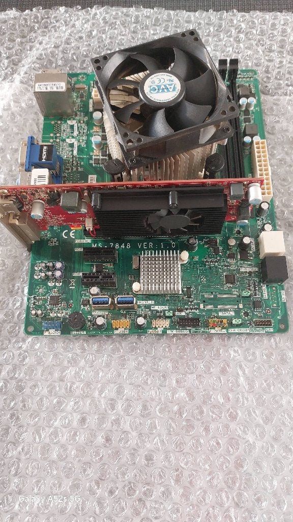 Carte Mère HP Processeur AMD + Carte Graphique HDMI, Informatique & Logiciels, DDR3, Socket AM3, Utilisé, Intel