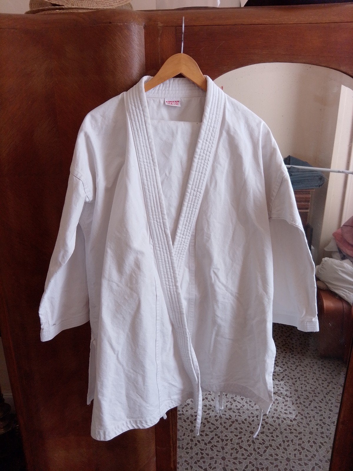 karaté judo gi, Karaté, Vêtements d'arts martiaux, Enlèvement ou Envoi, Utilisé