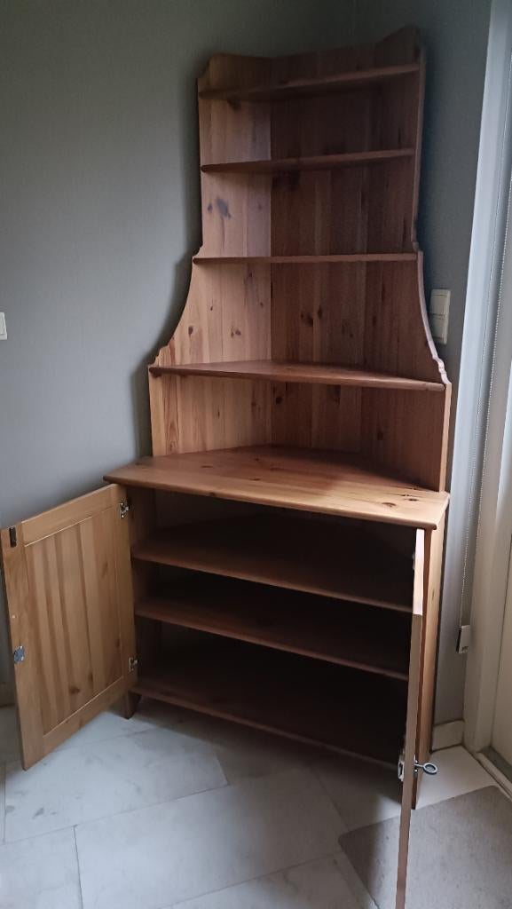 Hoekkast, Huis en Inrichting, Ophalen, Met deur(en), 50 tot 100 cm, Zo goed als nieuw