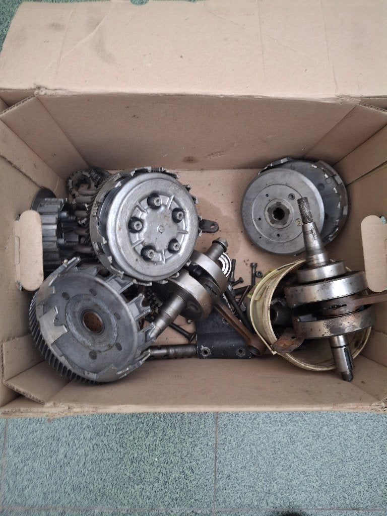 Yamaha yz 125 1976 deel 1, Enlèvement