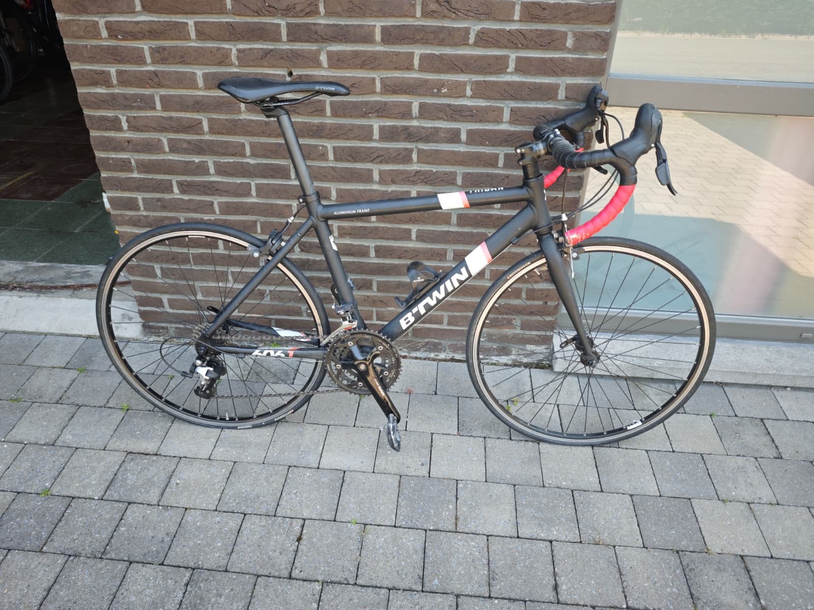Koersfiets b-twin Triban 500 maat xs, Fietsen en Brommers, Ophalen, Gebruikt, Heren