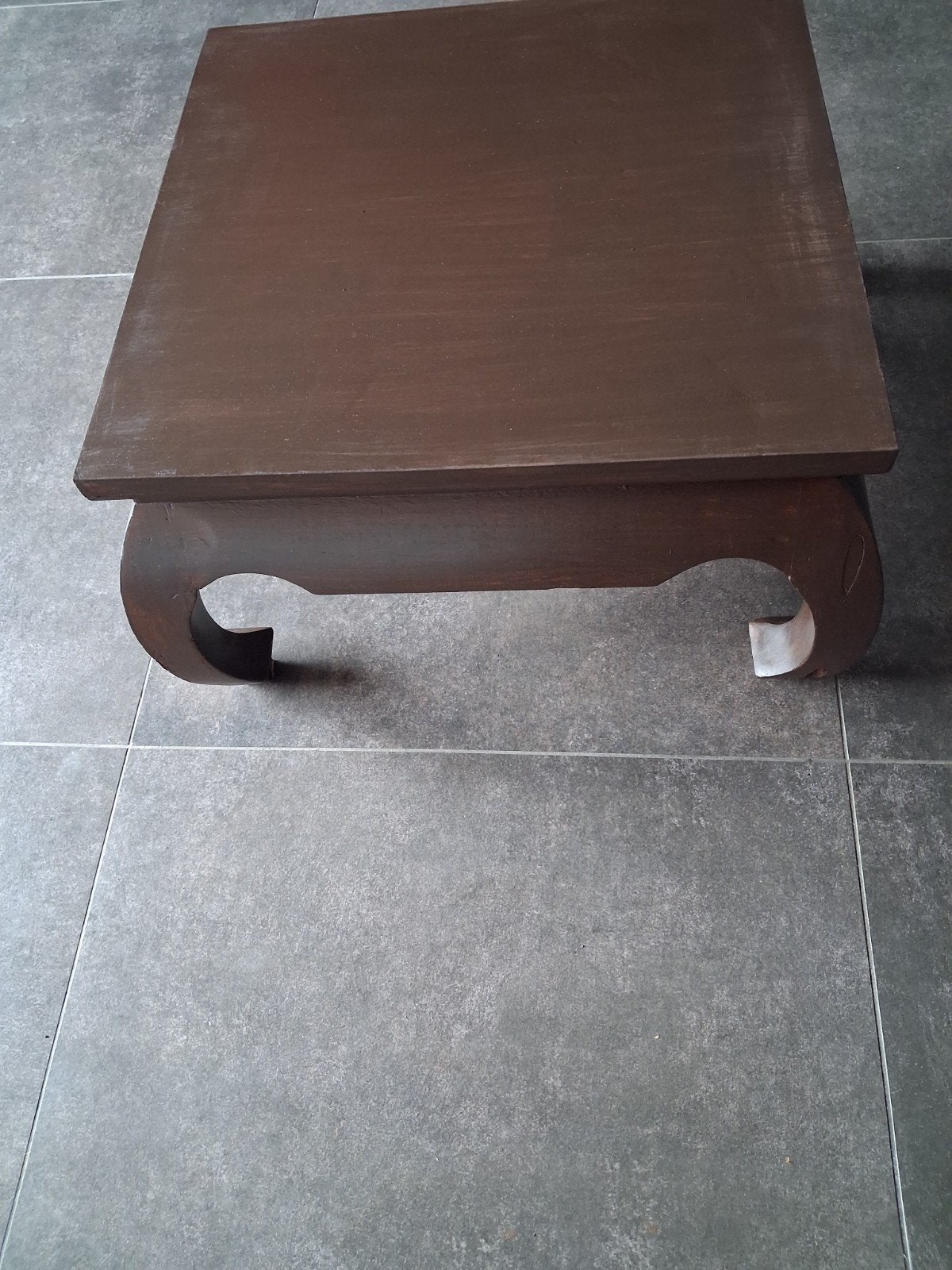 Table opium, Enlèvement