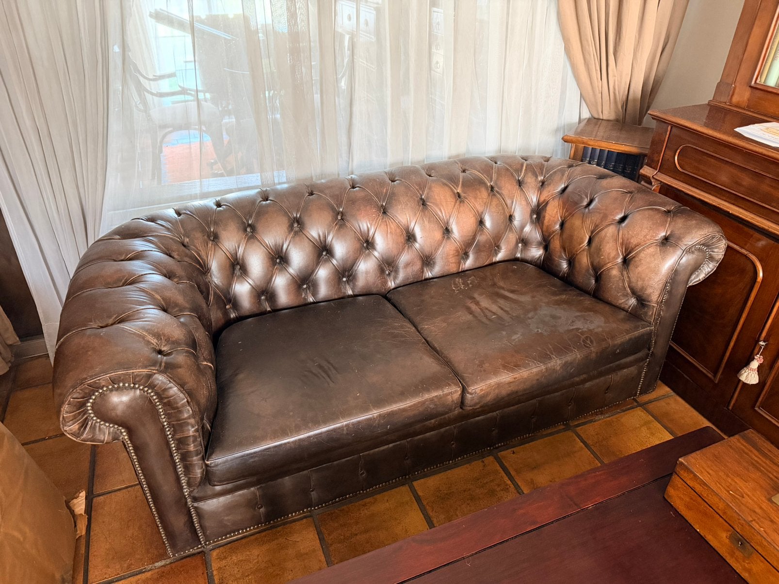 Chesterfield zetels, Ophalen, Zo goed als nieuw, X, X
