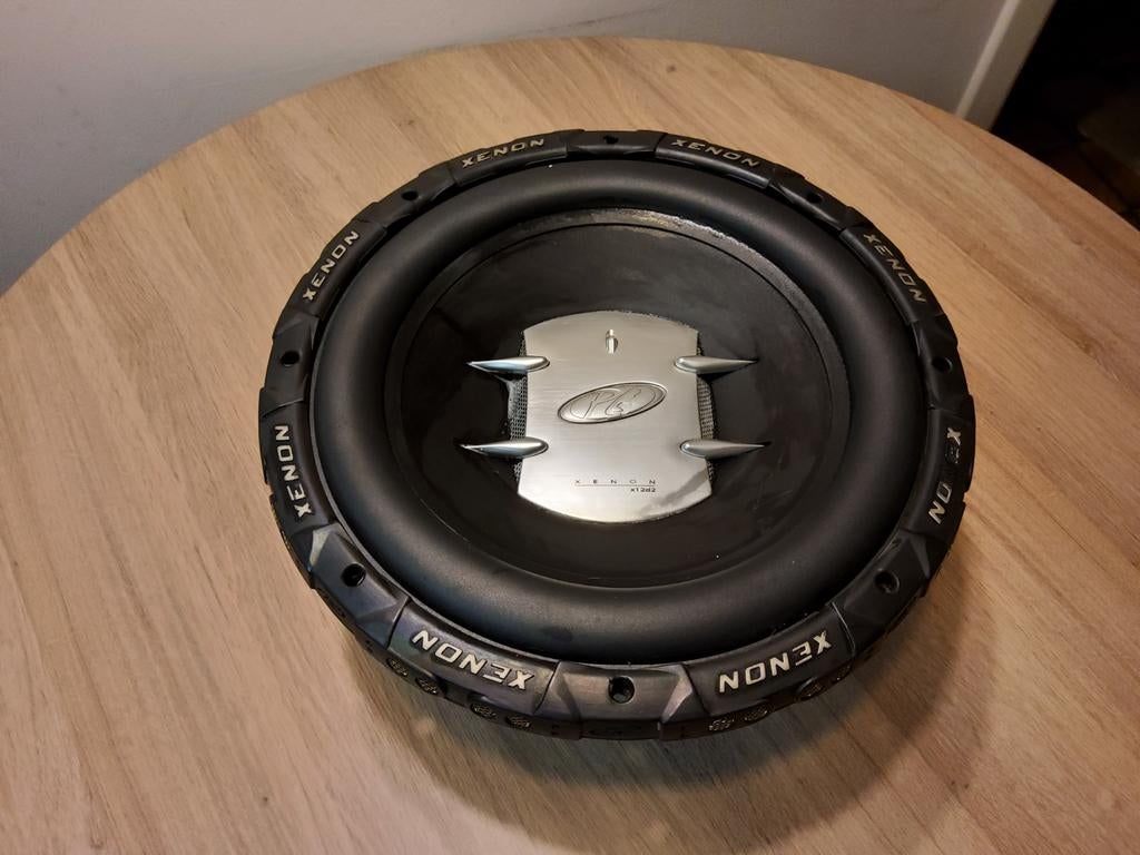 Phoenix gold xenon x12d2 12inch 900W duall 2 ohm subwoofer, Auto diversen, Autospeakers, Ophalen of Verzenden