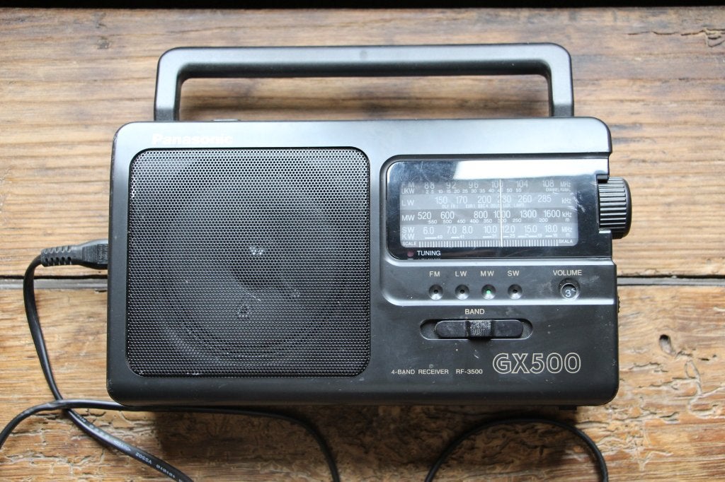 Radio Panasonic GX500 de 1995, Ophalen, Gebruikt, Radio