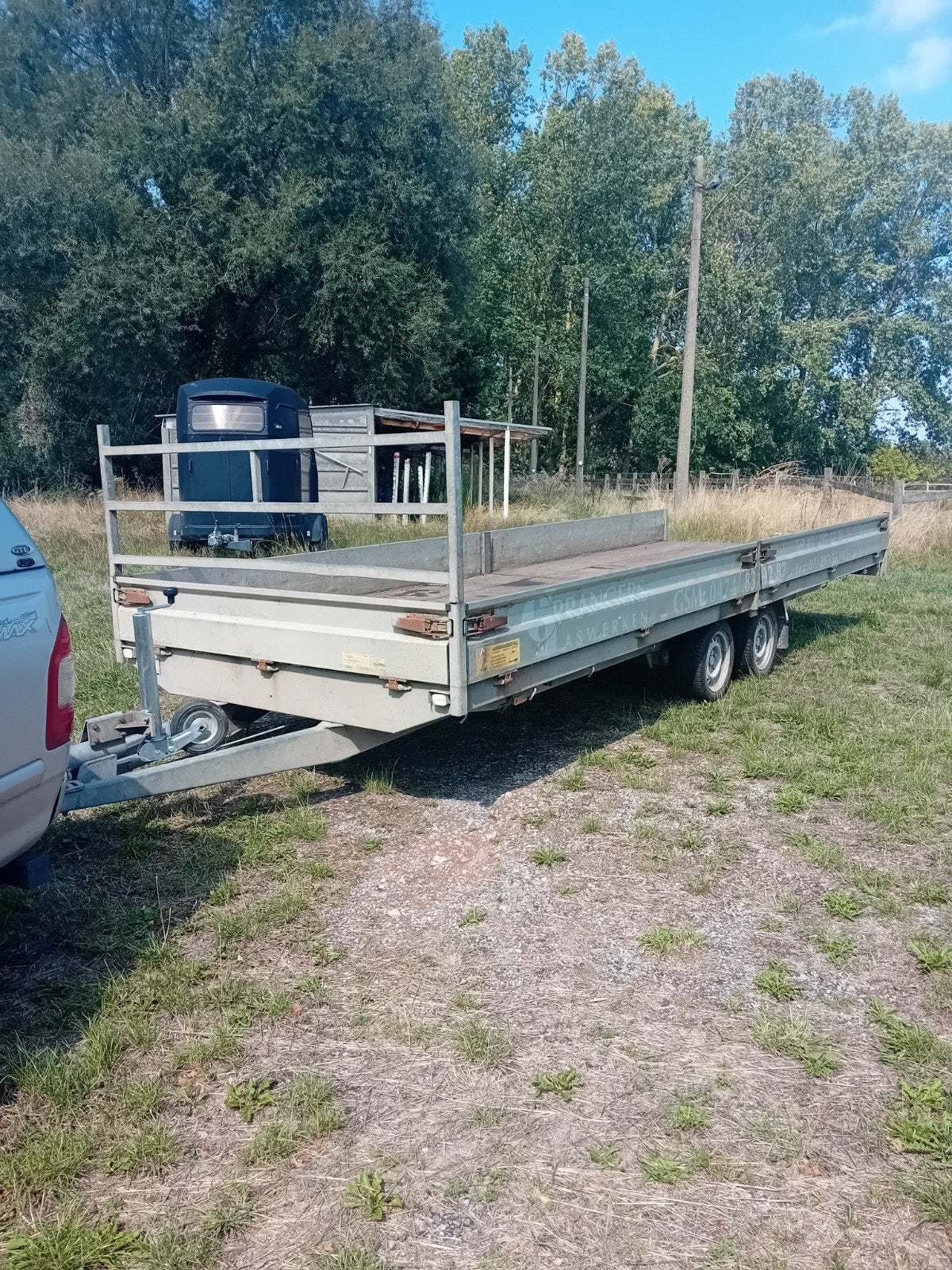 aanhangwagen wagenbouw HAPERT 6 X 2mtr, Ophalen