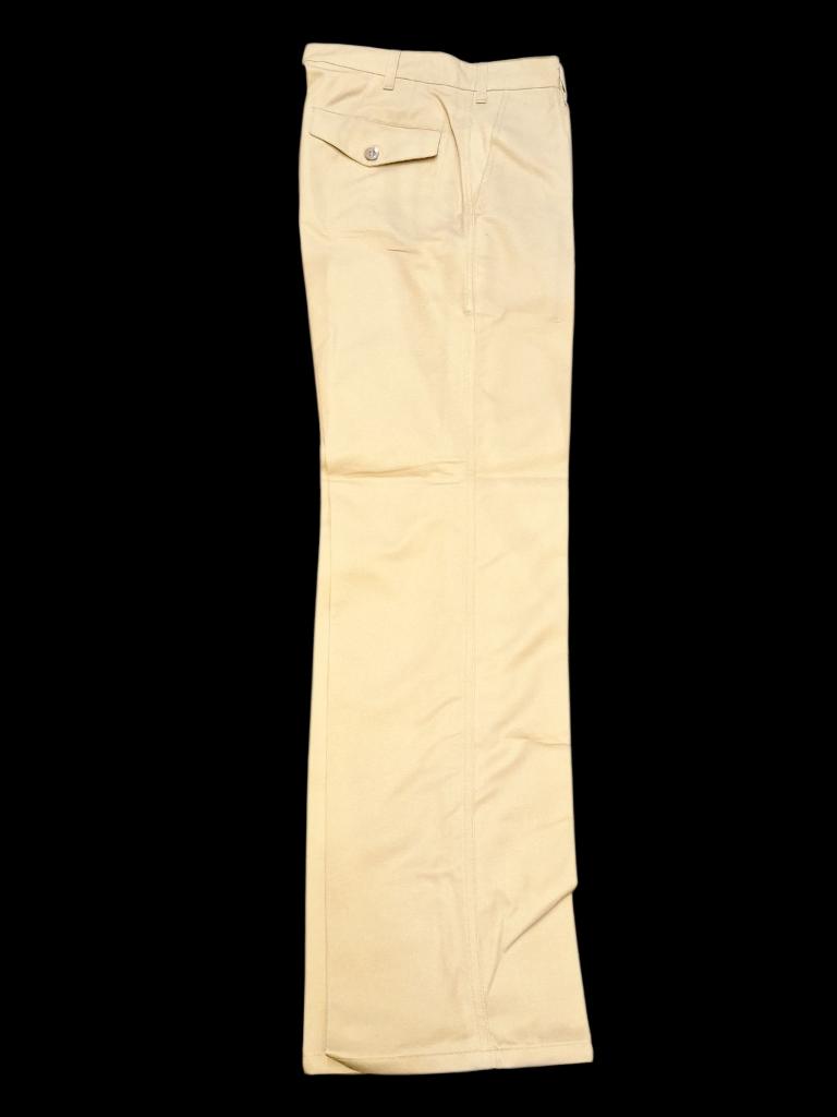 oude beige legerbroek van Nederlands leger, jaren 70, Ophalen of Verzenden, Landmacht, Kleding of Schoenen