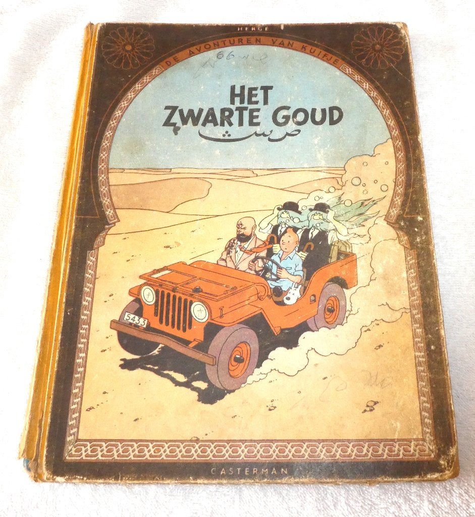 Tintin - L'Or noir, Enlèvement ou Envoi