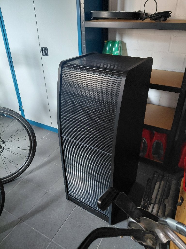Stereo meubel met rolluik, TV, Hi-fi & Vidéo, Enlèvement, Comme neuf, Autres systèmes