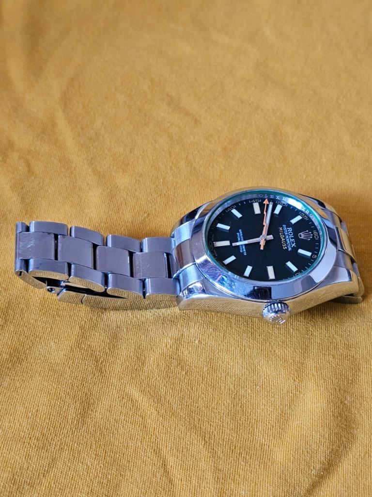 Horloge rolex Milgauss 116400Gv, Ophalen of Verzenden, Rolex