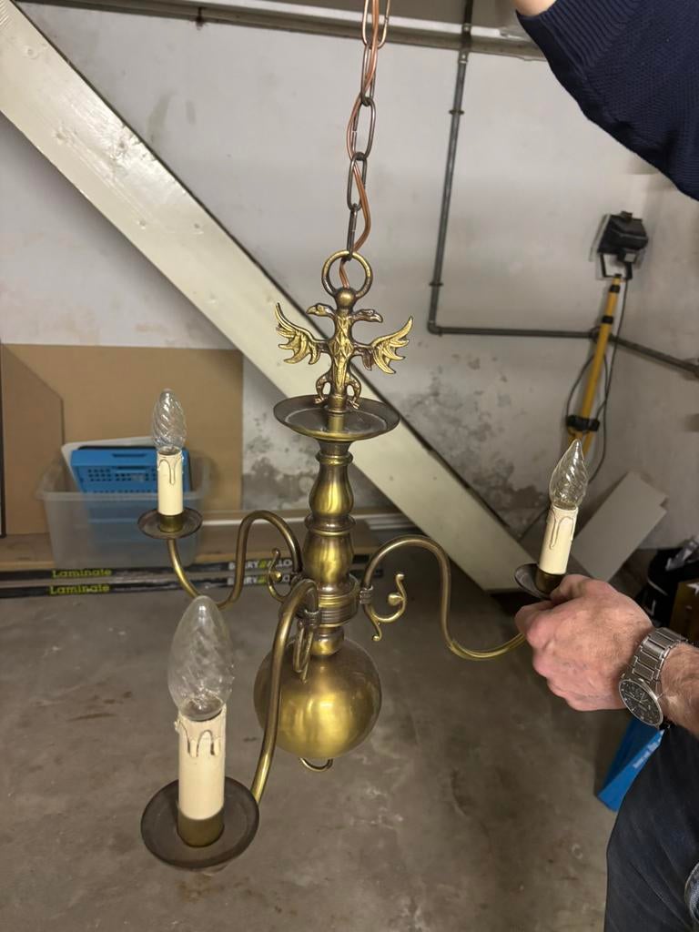 Charmante vintage messing, Ophalen, Brons