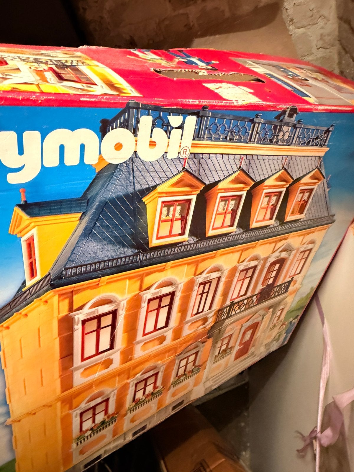 Playmobil huis, Ophalen, Gebruikt