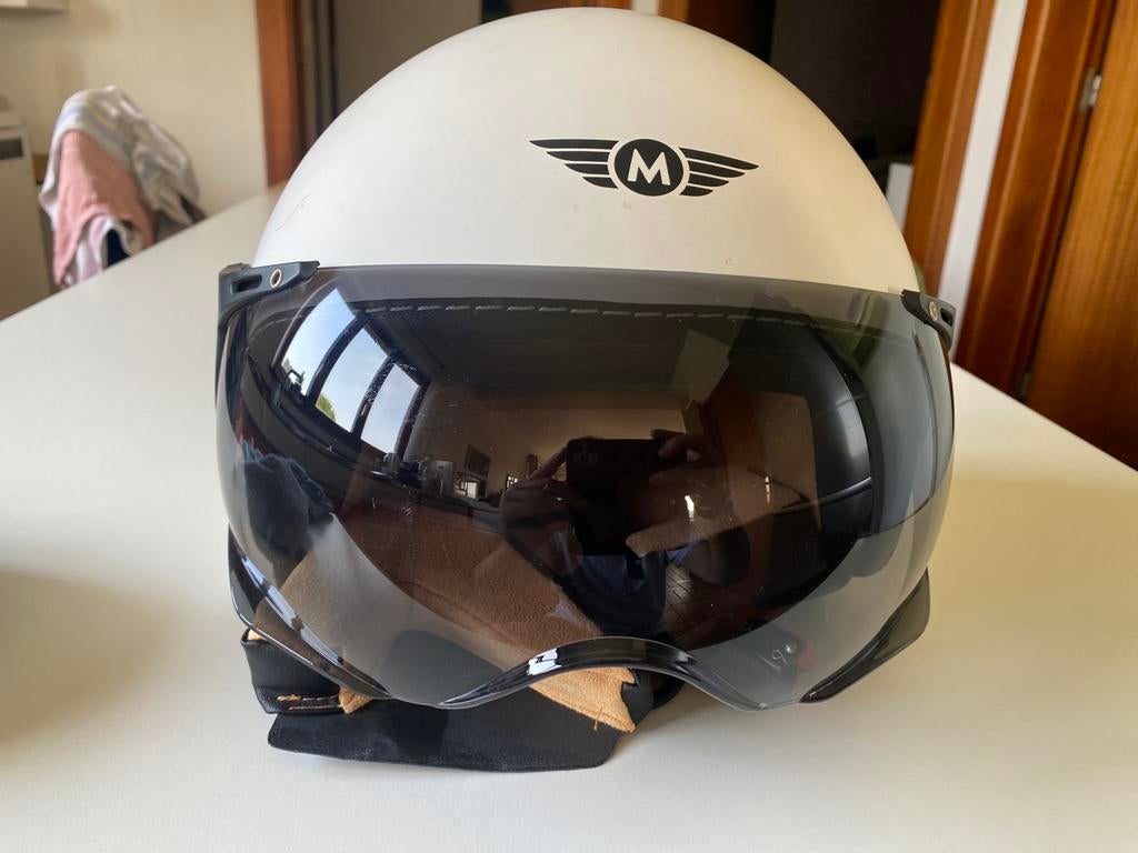 Casque moti presque neuf, Enlèvement, Comme neuf