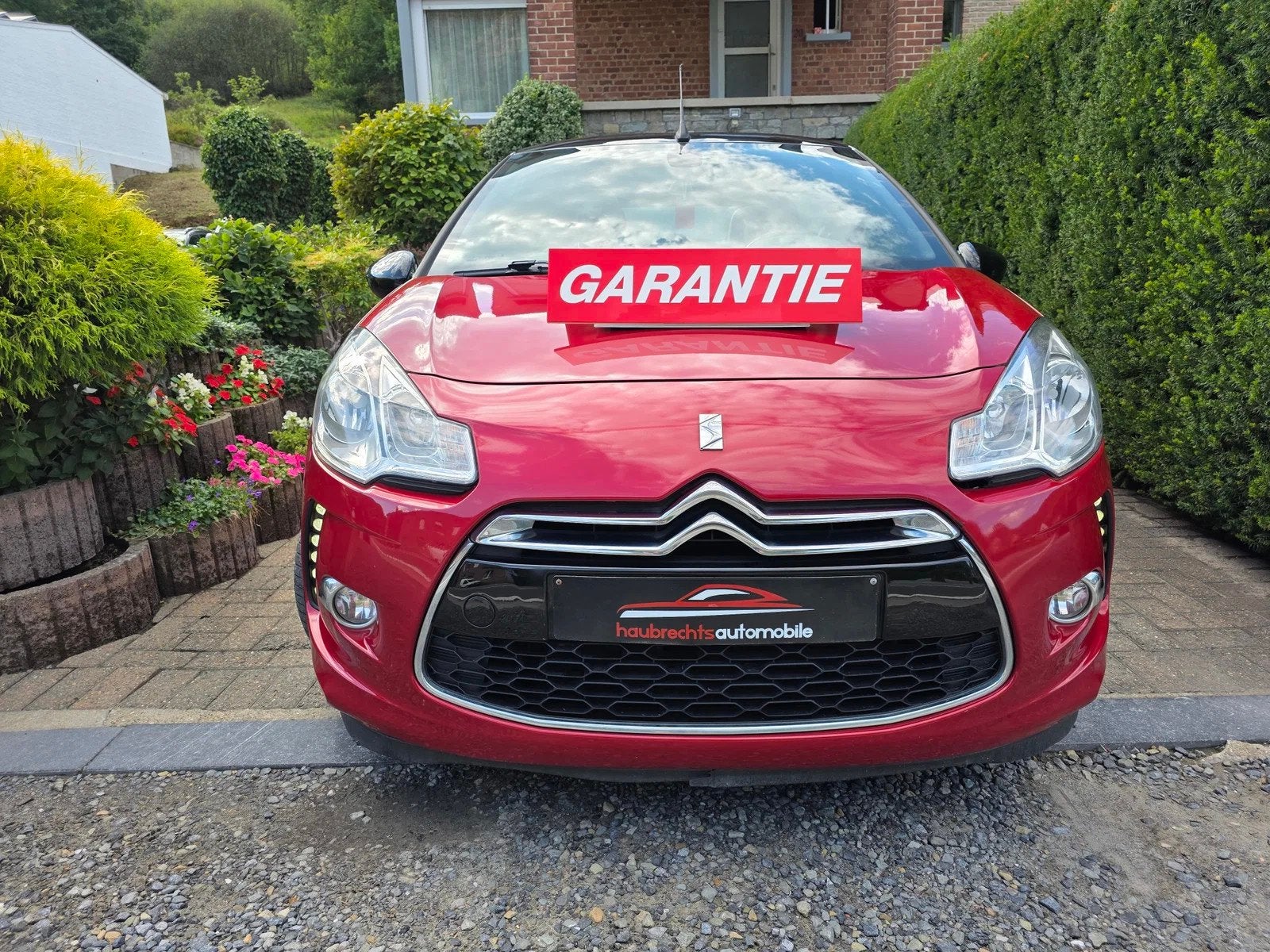 Citroën DS3 CABRIOLET (bj 2017), Stof, Gebruikt, Cabriolet, Parkeersensor