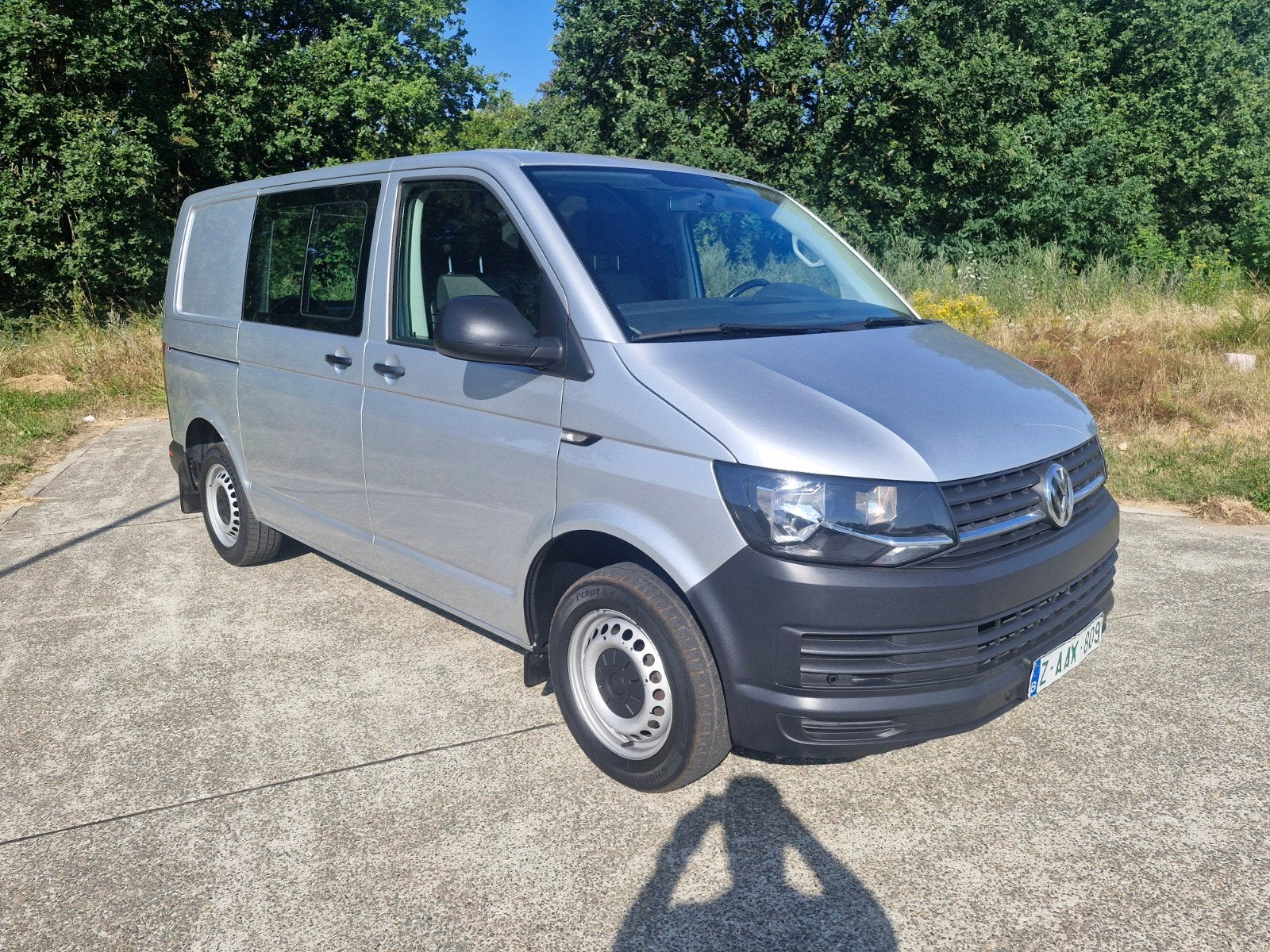 VW TRANSPORTER 2.0 TDI 110 KW 6-ARRIÈRE 2 PLACES BJ 12-2019, Autos, Argent ou Gris, Achat, 2 places, 2500 kg