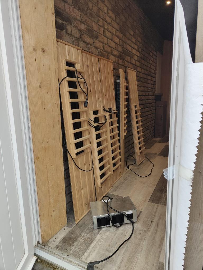 Infraroodsauna, Ophalen, Gebruikt, Infrarood, Onderdelen