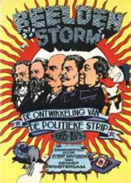 boek: beeldenstorm - de ontwikkeling van de politieke strip, Livres, Art & Culture | Arts plastiques, Enlèvement ou Envoi, Utilisé