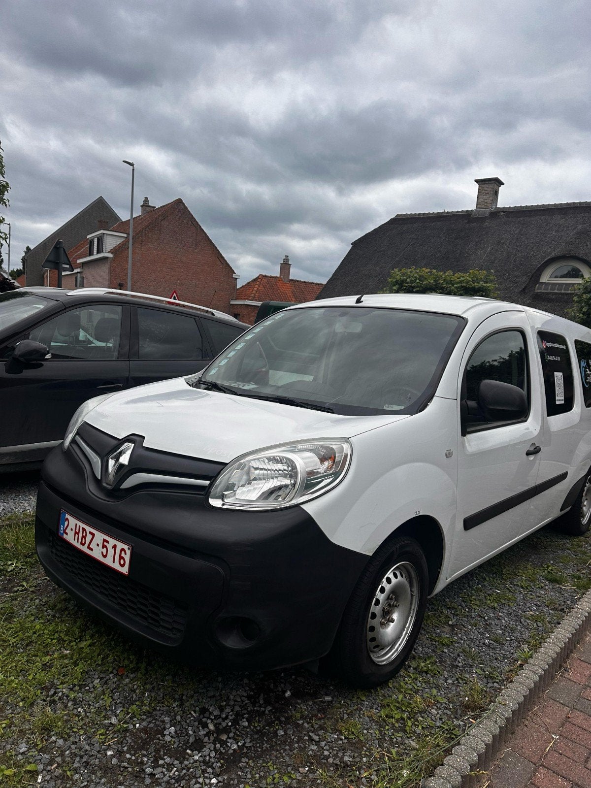 Renault Kangoo Maxi Mobiele Carwash Wagen, Auto's, Voorwielaandrijving, 4 deurs, Wit, Kangoo