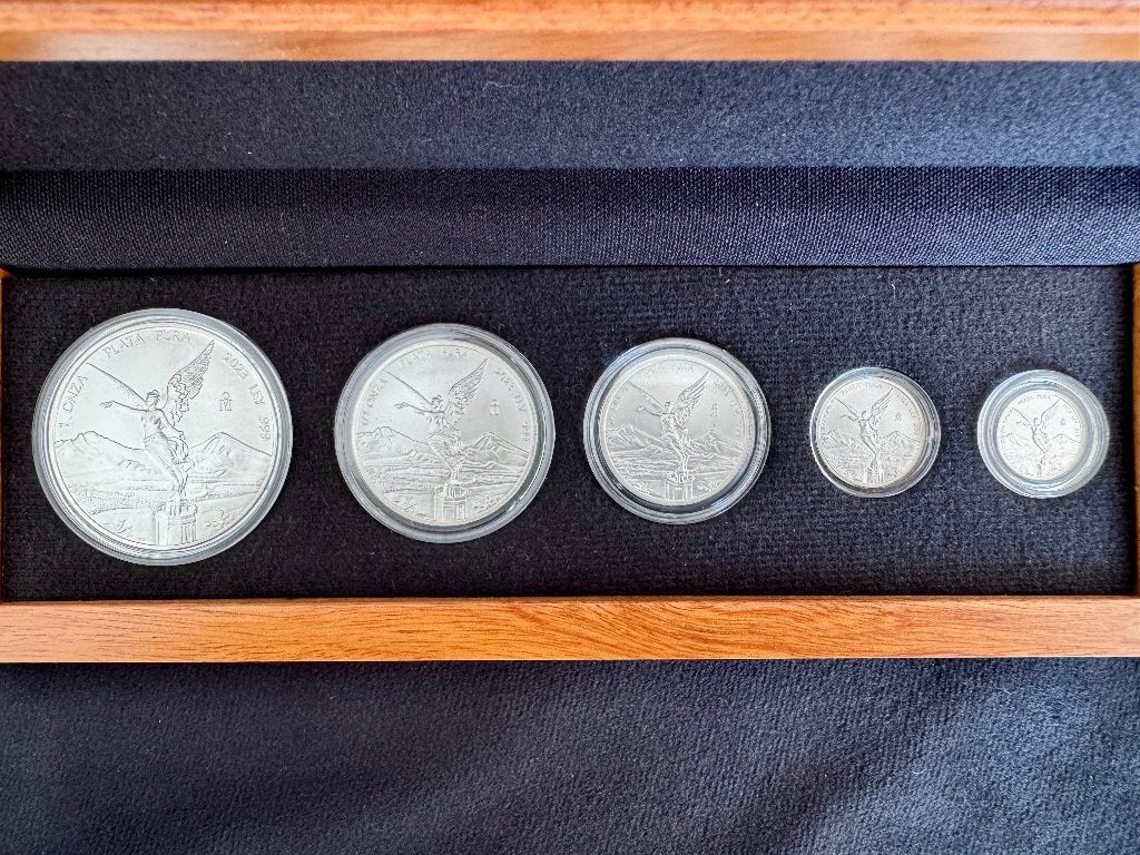 Libertad Set zilver 1oz, 1/2 oz, 1/4 oz, 1/10 oz, 1/20 oz, Enlèvement ou Envoi, Argent