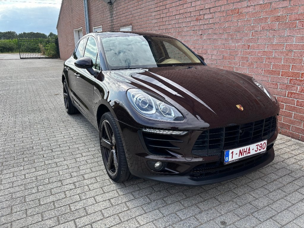 porsche macan diesel (lichte vracht)geen biv en 169,49€tax, Automaat, Leder, Diesel, Particulier