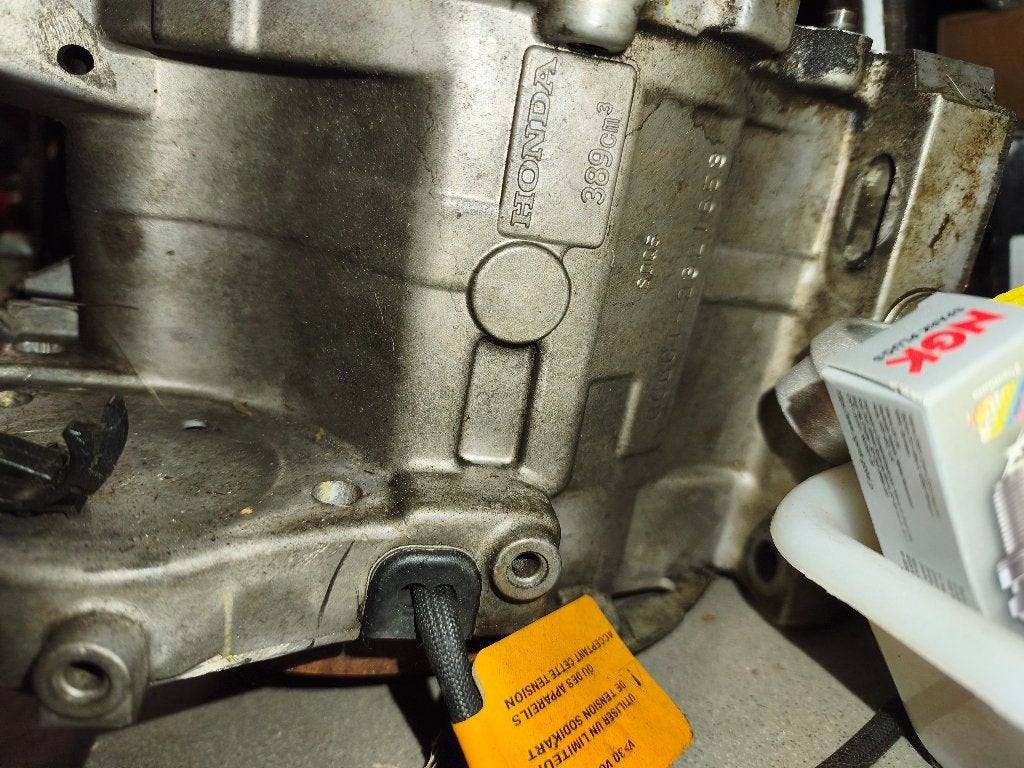 GX390 Honda, Ophalen