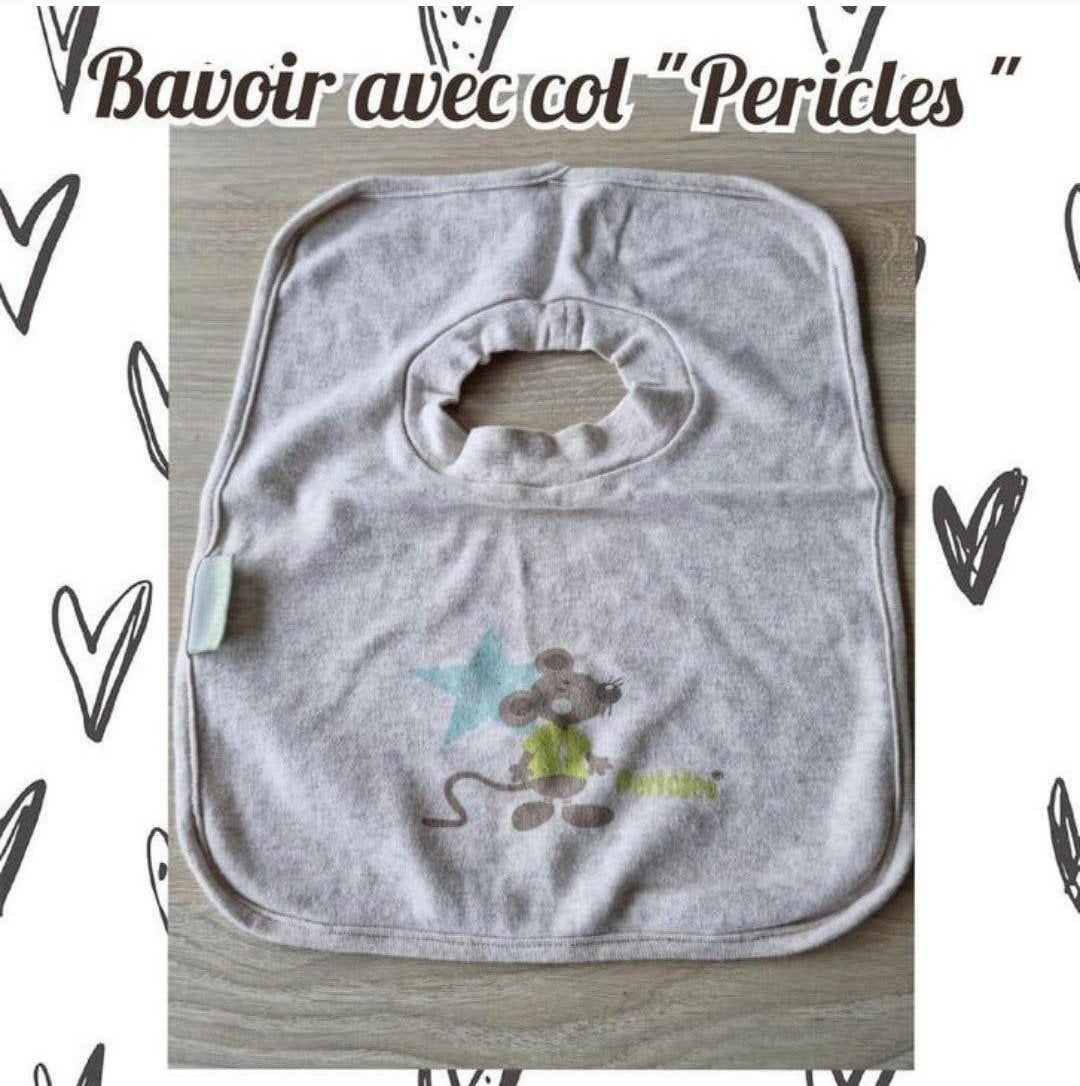 Bavoir à col pour bébé-Pericles, Enfants & Bébés, Enlèvement ou Envoi, Utilisé, Bavoir