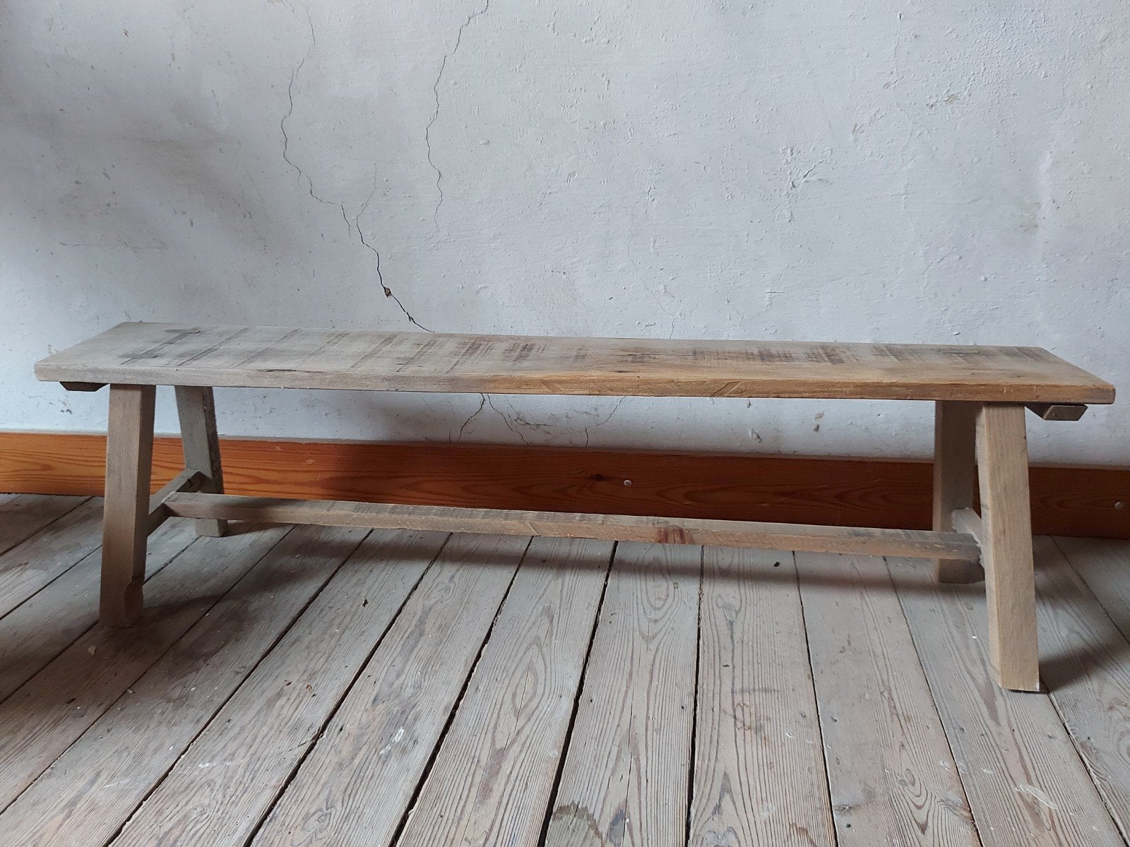 Houten bankje, Jardin & Terrasse, Bancs de jardin, Enlèvement, Comme neuf, Bois