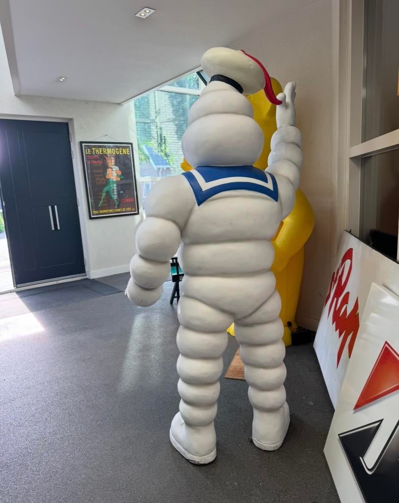 Image publicitaire Michelin de Groot Stay Puft, Enlèvement, Comme neuf, Panneau publicitaire