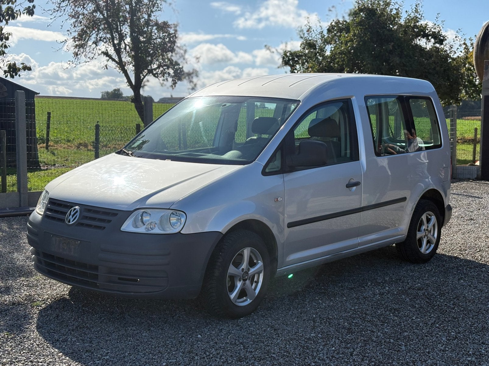 Vw caddy utilitaire 2.0tdi ️ 2008, Auto's, Bedrijf, Euro 4, Zilver of Grijs, Te koop