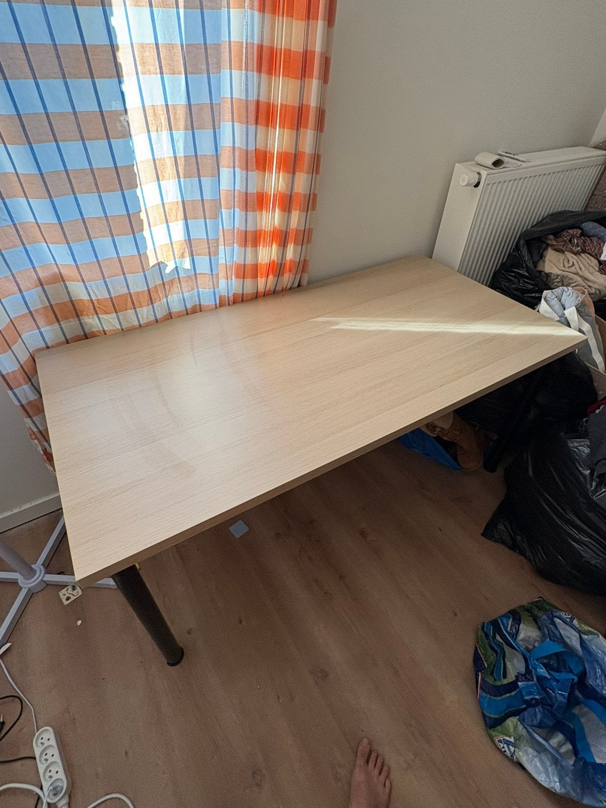 Ikea bureau Eiken imitatie, Maison & Meubles, Scandinave, 160 cm, Bureau d'ordinateur, Comme neuf