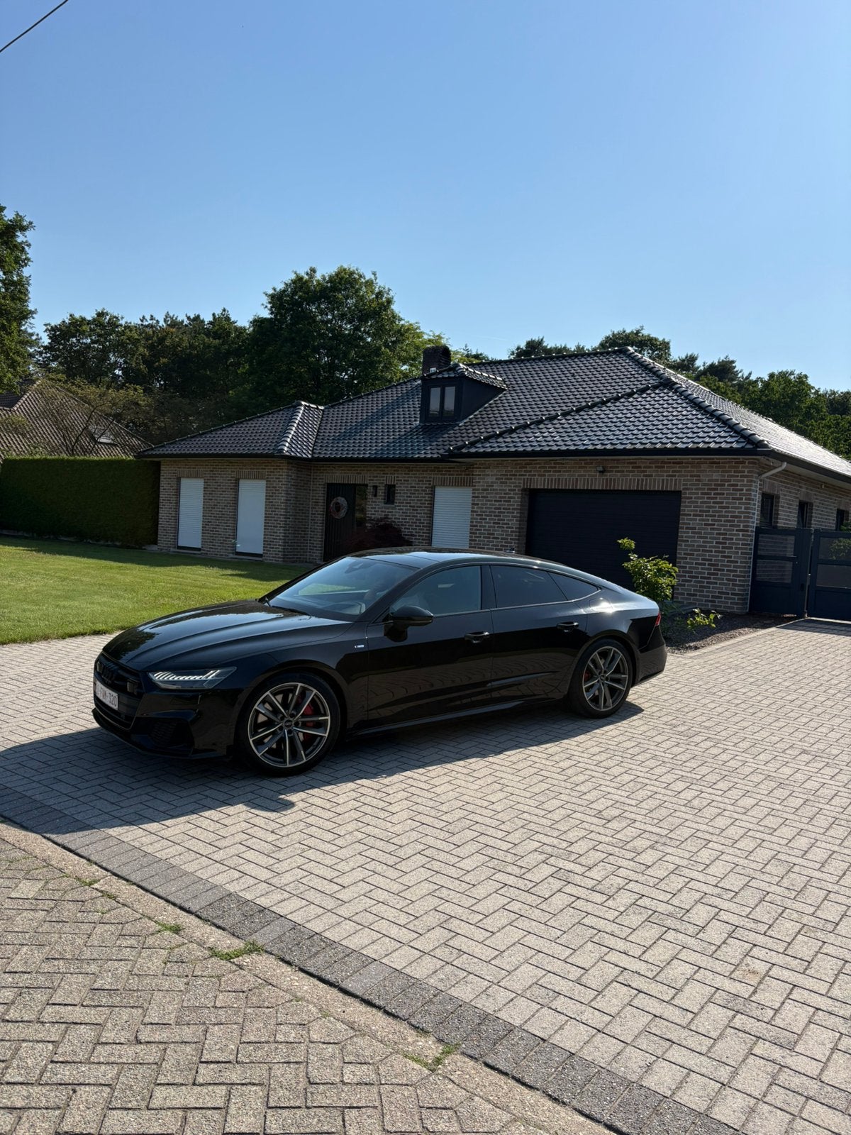 Audi a7 55tfsie plug in hybride 3x sline matrix full option, Auto's, Euro 5, 6 deurs, 270 kW, Te koop