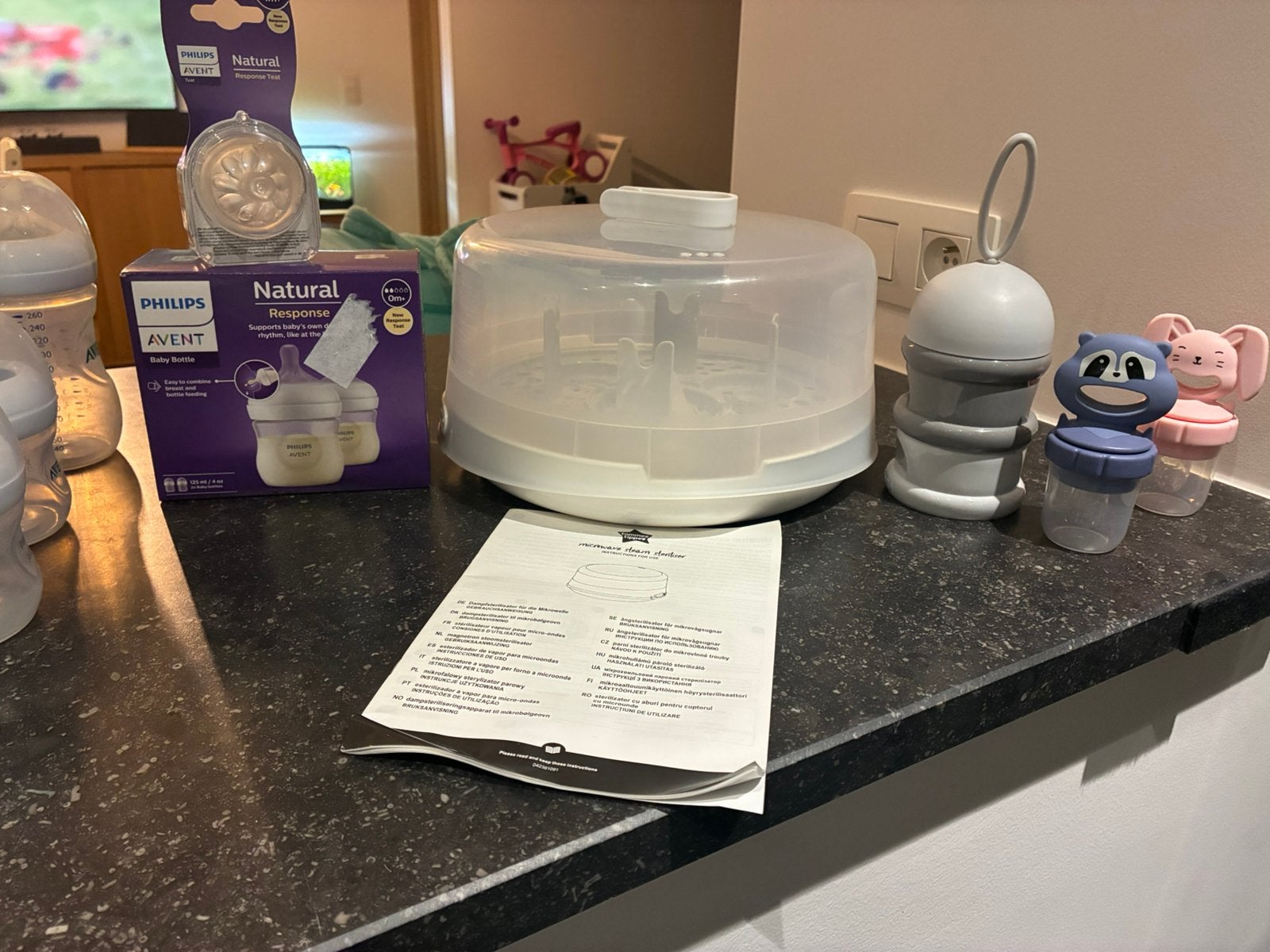 Sterilisateur et accessoires, Enfants & Bébés, Avec biberons, Stérilisateur, Enlèvement, Philips Avent