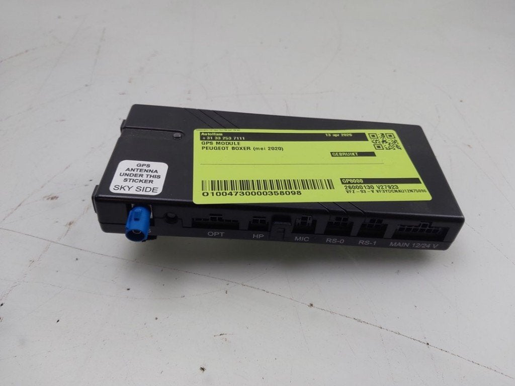 DIVERS GPS module Peugeot Boxer (U9) (|1631735680|), Autos : Pièces & Accessoires, Dhr. J. Ham, Administratie@autoham.nl, Utilisé