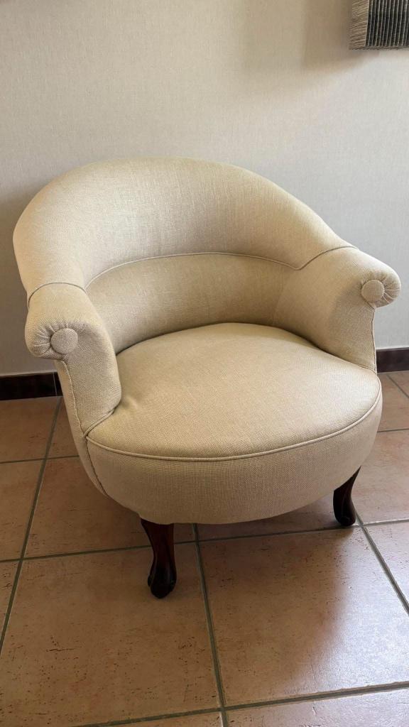 Fauteuil crapaud ancien, Enlèvement