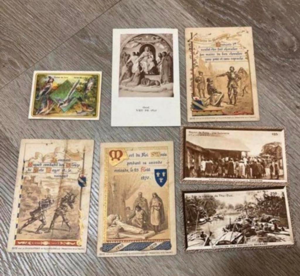 Images de chocolat ancien le lot complet, Collections, Enlèvement ou Envoi, Comme neuf