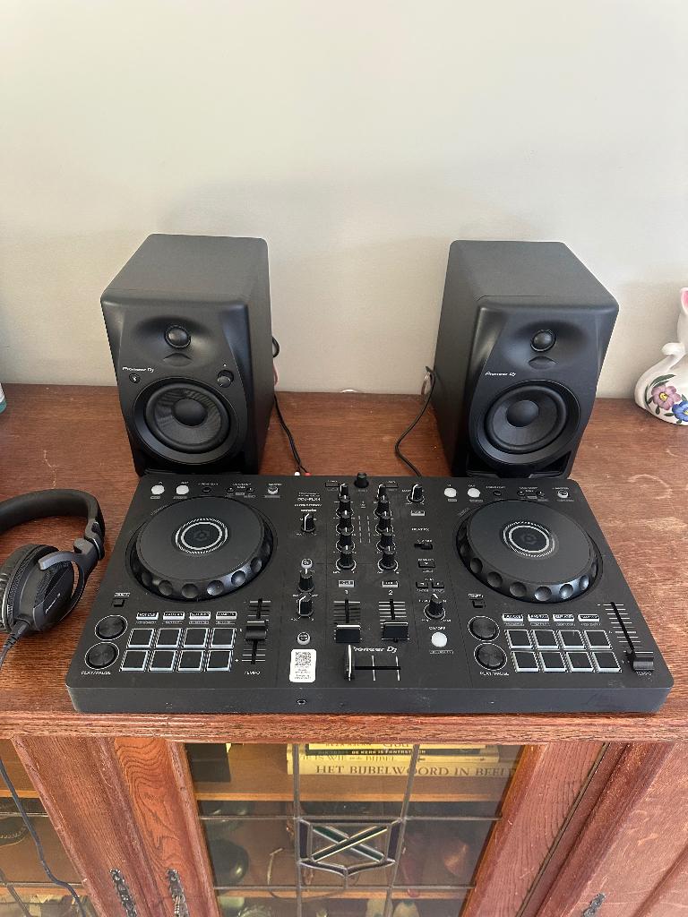 Pioneer Dj draaitafel set met boxen en headset, Enlèvement, Neuf, Platine, Pioneer