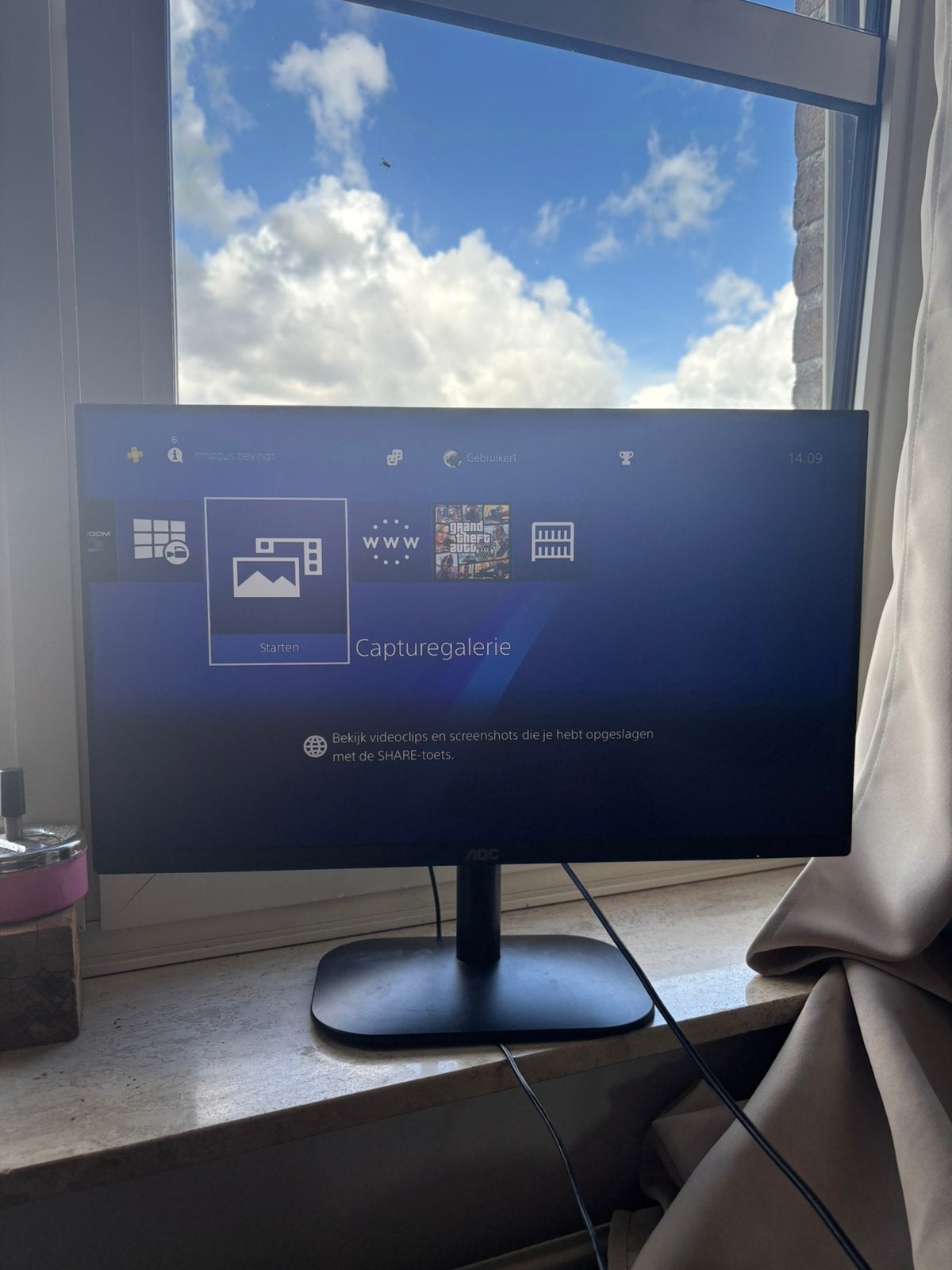 AOC 24 inch Full HD-monitor – goede staat, Computers en Software, IPS, Zo goed als nieuw, Onbekend, 61 t/m 100 Hz